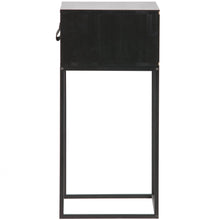 Load image into Gallery viewer, ZOLA NIGHTSTAND WITH DRAWER BLACK [fsc]