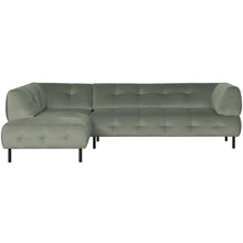 Laden Sie das Bild in den Galerie-Viewer, LLOYD CORNER SOFA LEFT VELVET WATERPLANT