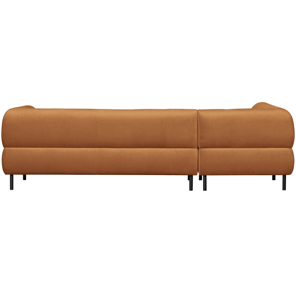 LLOYD CORNER SOFA LEFT VELVET CINNAMON