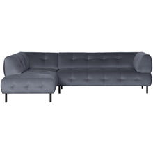 Laden Sie das Bild in den Galerie-Viewer, LLOYD CORNER SOFA LEFT VELVET CLOUD