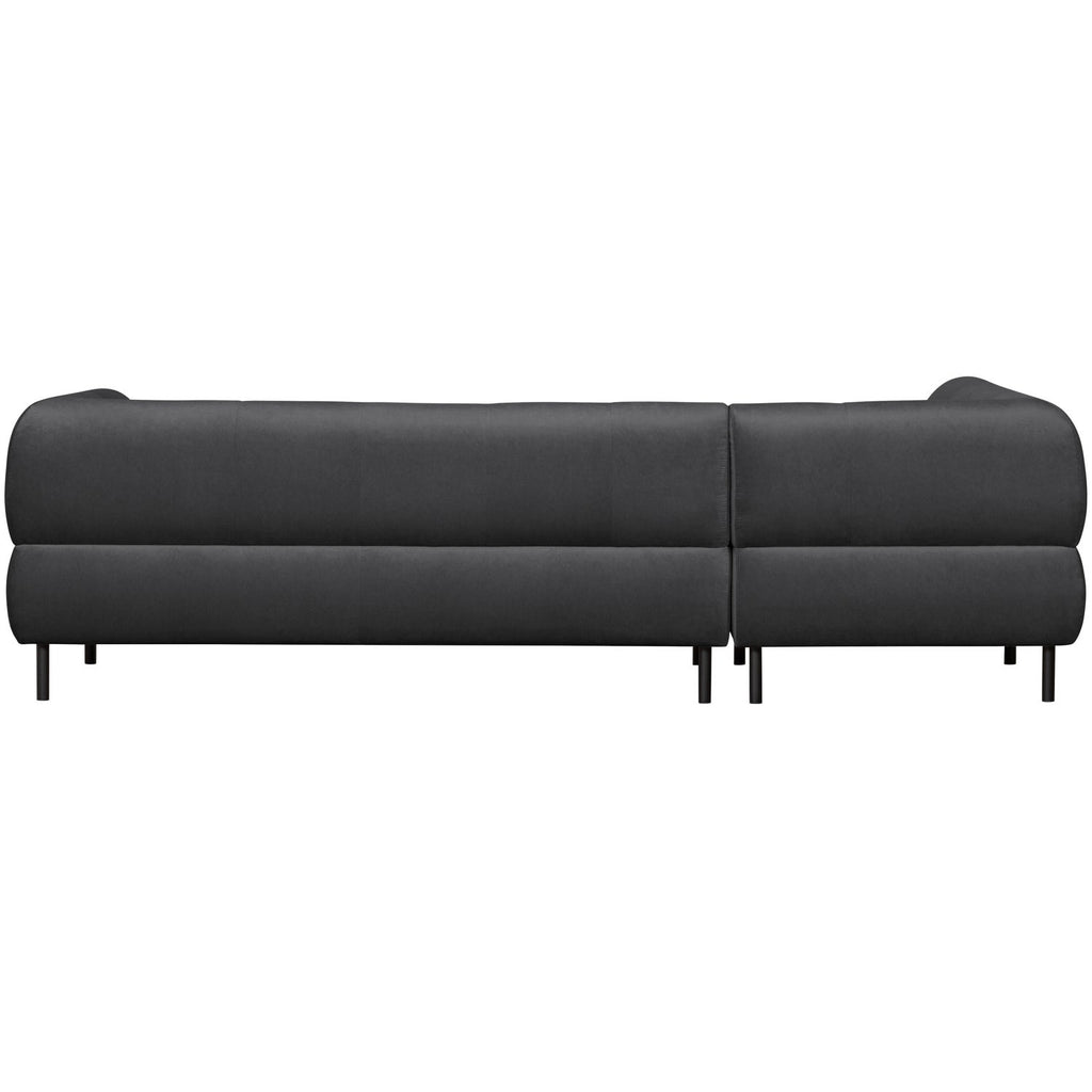 LLOYD CORNER SOFA LEFT VELVET CAST IRON