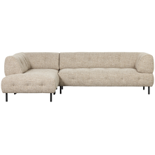 Laden Sie das Bild in den Galerie-Viewer, LLOYD CORNER SOFA LEFT COARSE WOVEN NATURAL MELANGE
