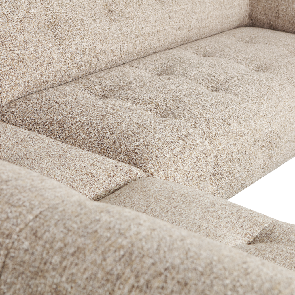 LLOYD CORNER SOFA LEFT COARSE WOVEN NATURAL MELANGE