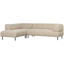Laden Sie das Bild in den Galerie-Viewer, LLOYD CORNER SOFA LEFT COARSE WOVEN NATURAL MELANGE