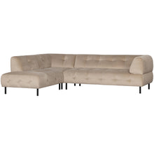 Laden Sie das Bild in den Galerie-Viewer, LLOYD CORNER SOFA LEFT VELVET SEA SALT