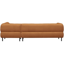 Laden Sie das Bild in den Galerie-Viewer, LLOYD CORNER SOFA RIGHT VELVET CINNAMON
