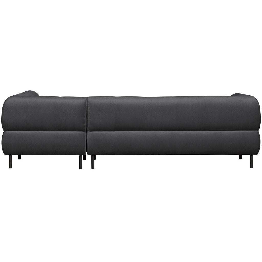 LLOYD CORNER SOFA RIGHT VELVET CAST IRON