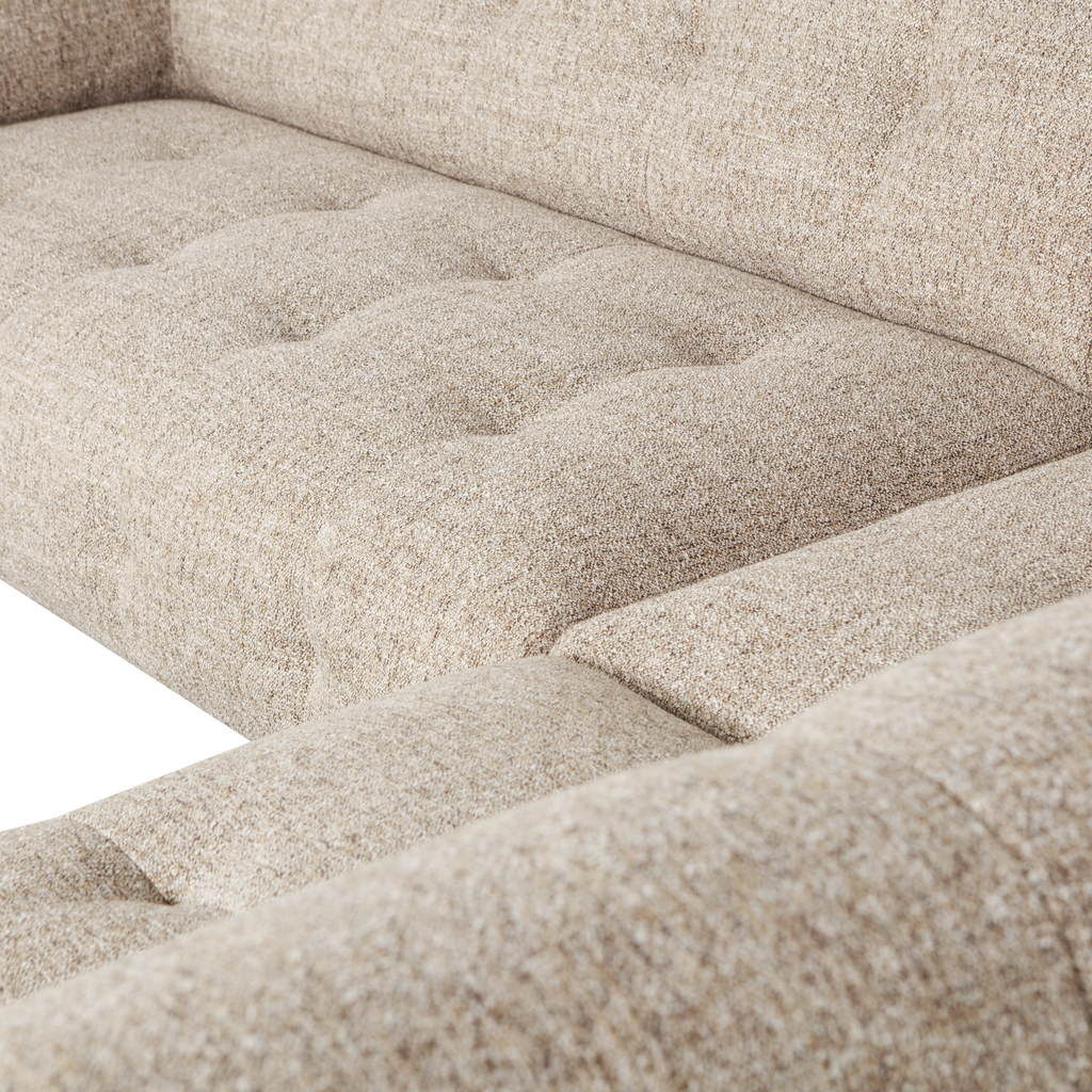 LLOYD CORNER SOFA RIGHT COARSE WOVEN NATURAL MELANGE
