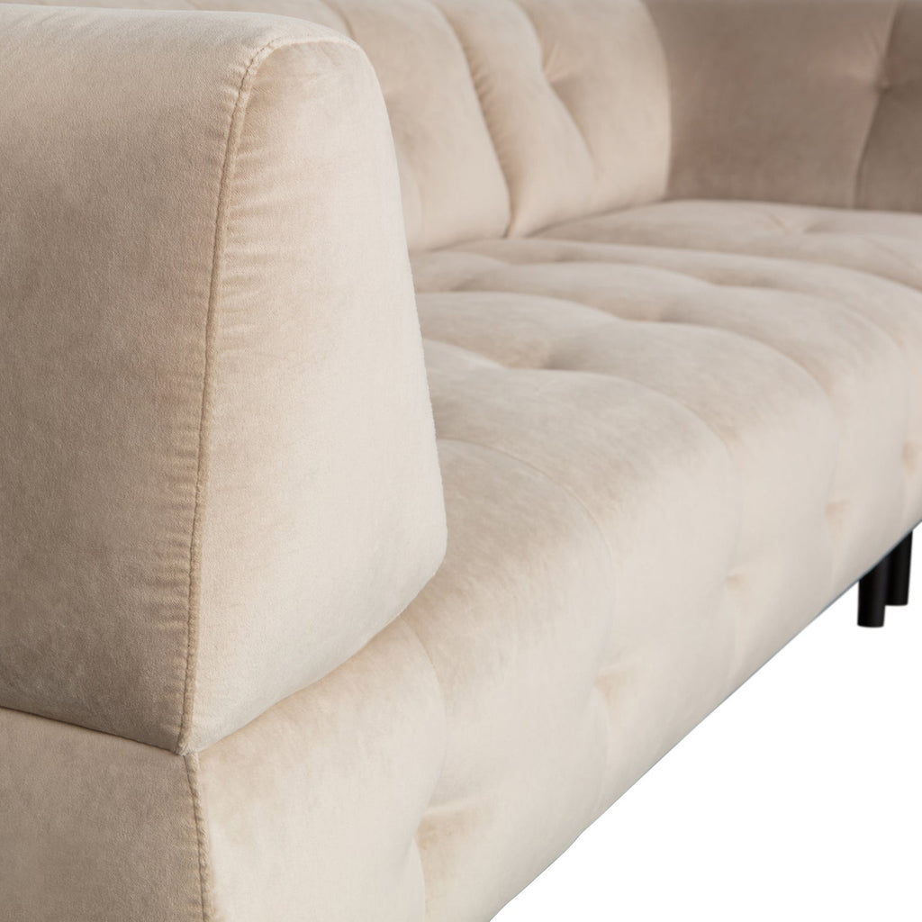 LLOYD CORNER SOFA RIGHT VELVET SEA SALT