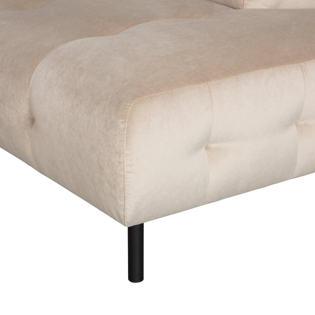 LLOYD CORNER SOFA RIGHT VELVET SEA SALT