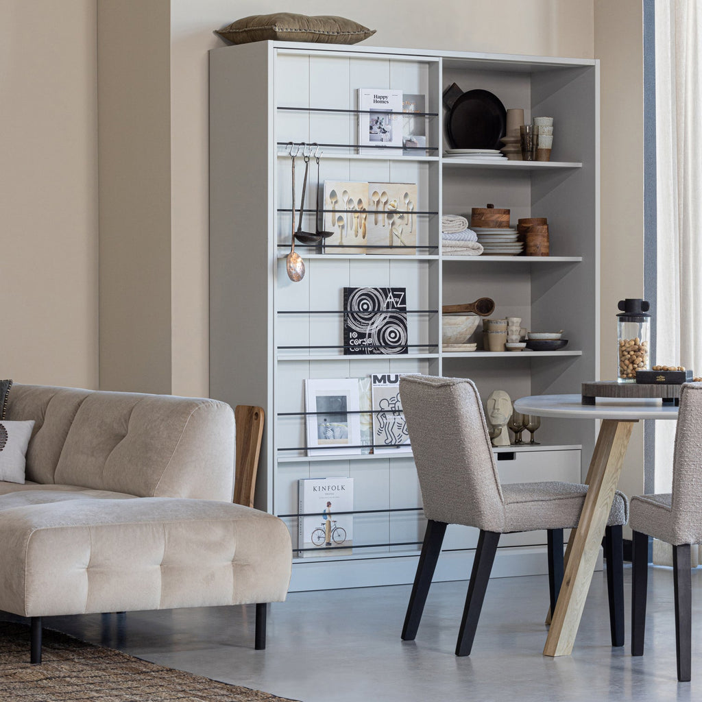 TABLO TABLE ASH MIST ORGANIC 130x130 [fsc] SQUARE LEG