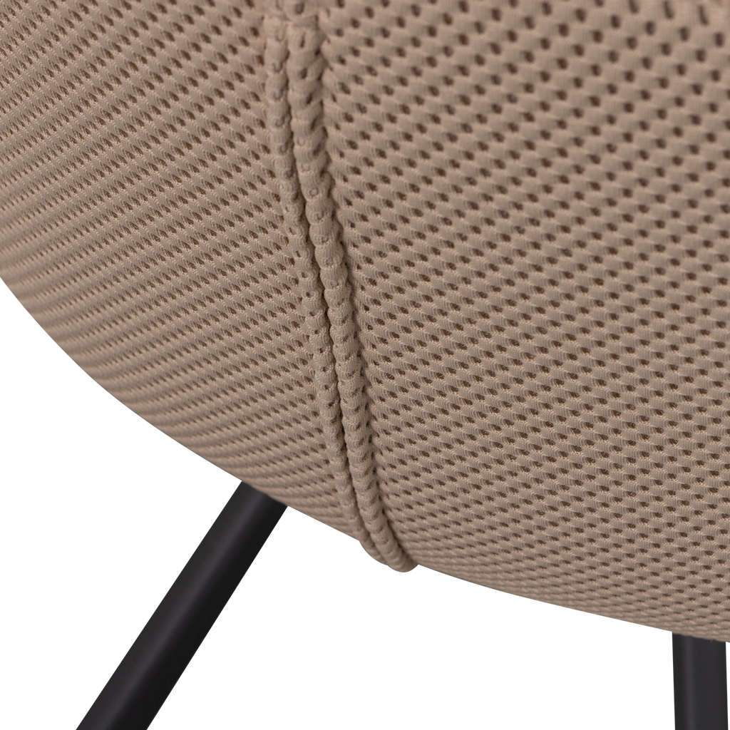JUNO DINING CHAIR MESH NATURAL