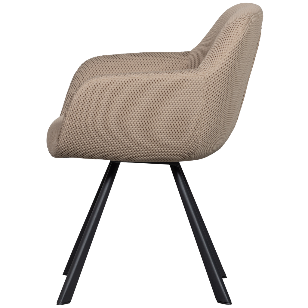 JUNO DINING CHAIR MESH NATURAL