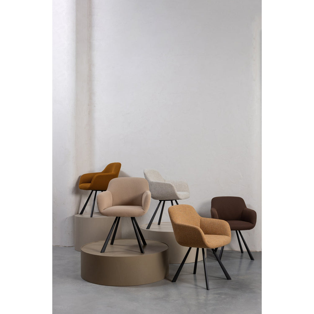 JUNO DINING CHAIR MESH NATURAL