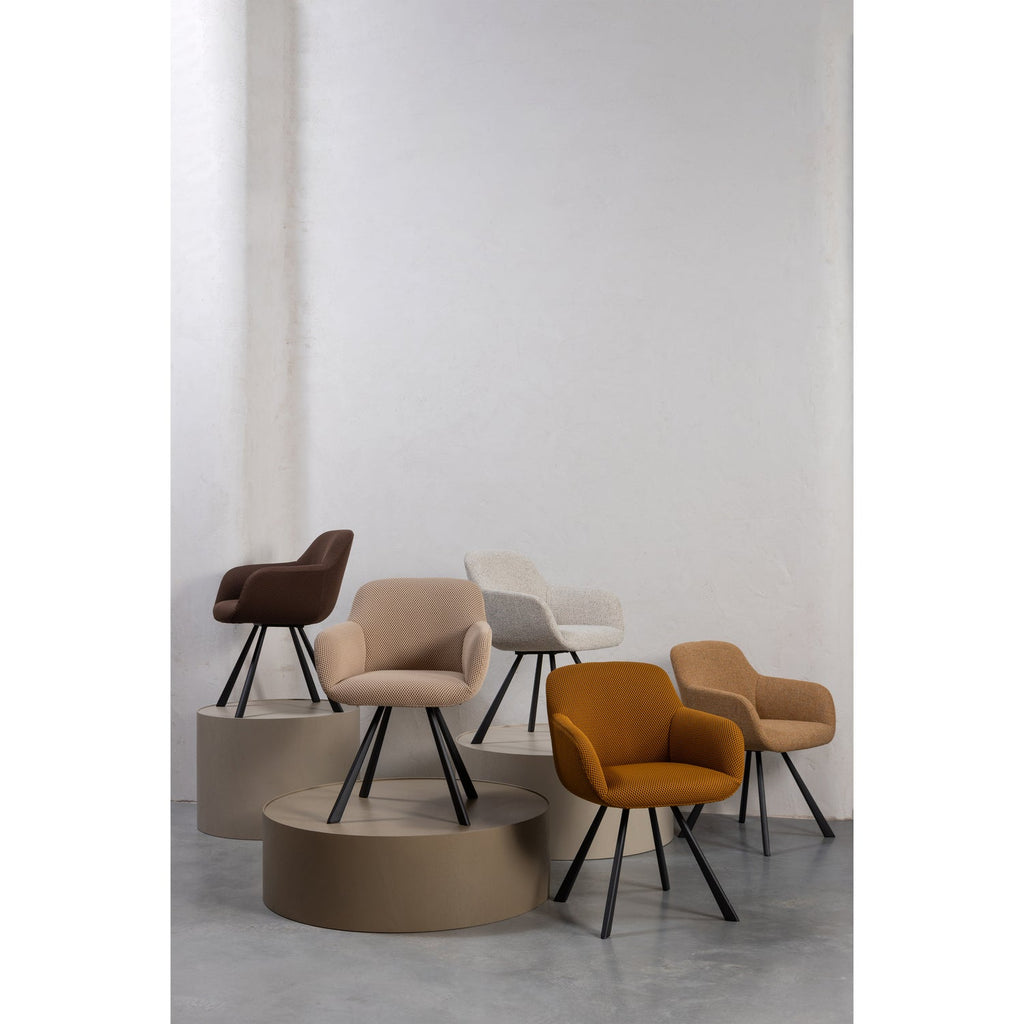 JUNO DINING CHAIR MESH NATURAL