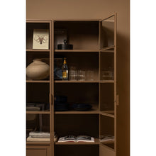 Laden Sie das Bild in den Galerie-Viewer, RONJA CABINET XL METAL MILITARY BROWN