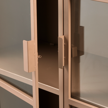 Laden Sie das Bild in den Galerie-Viewer, RONJA CABINET XL METAL MILITARY BROWN