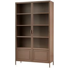 Laden Sie das Bild in den Galerie-Viewer, RONJA CABINET XL METAL MILITARY BROWN