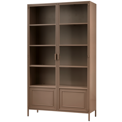 RONJA CABINET XL METAL MILITARY BROWN