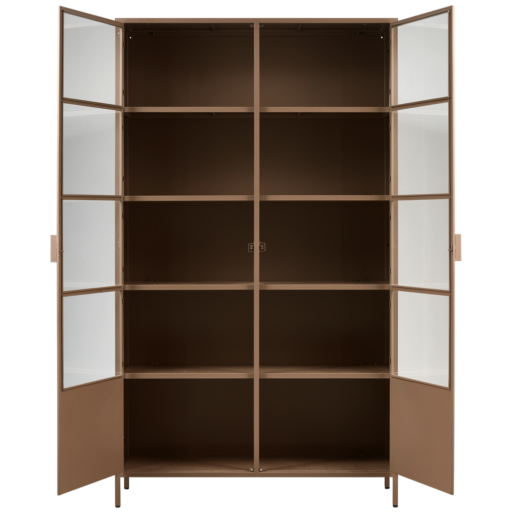 RONJA CABINET XL METAL MILITARY BROWN