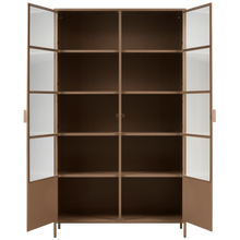 Laden Sie das Bild in den Galerie-Viewer, RONJA CABINET XL METAL MILITARY BROWN