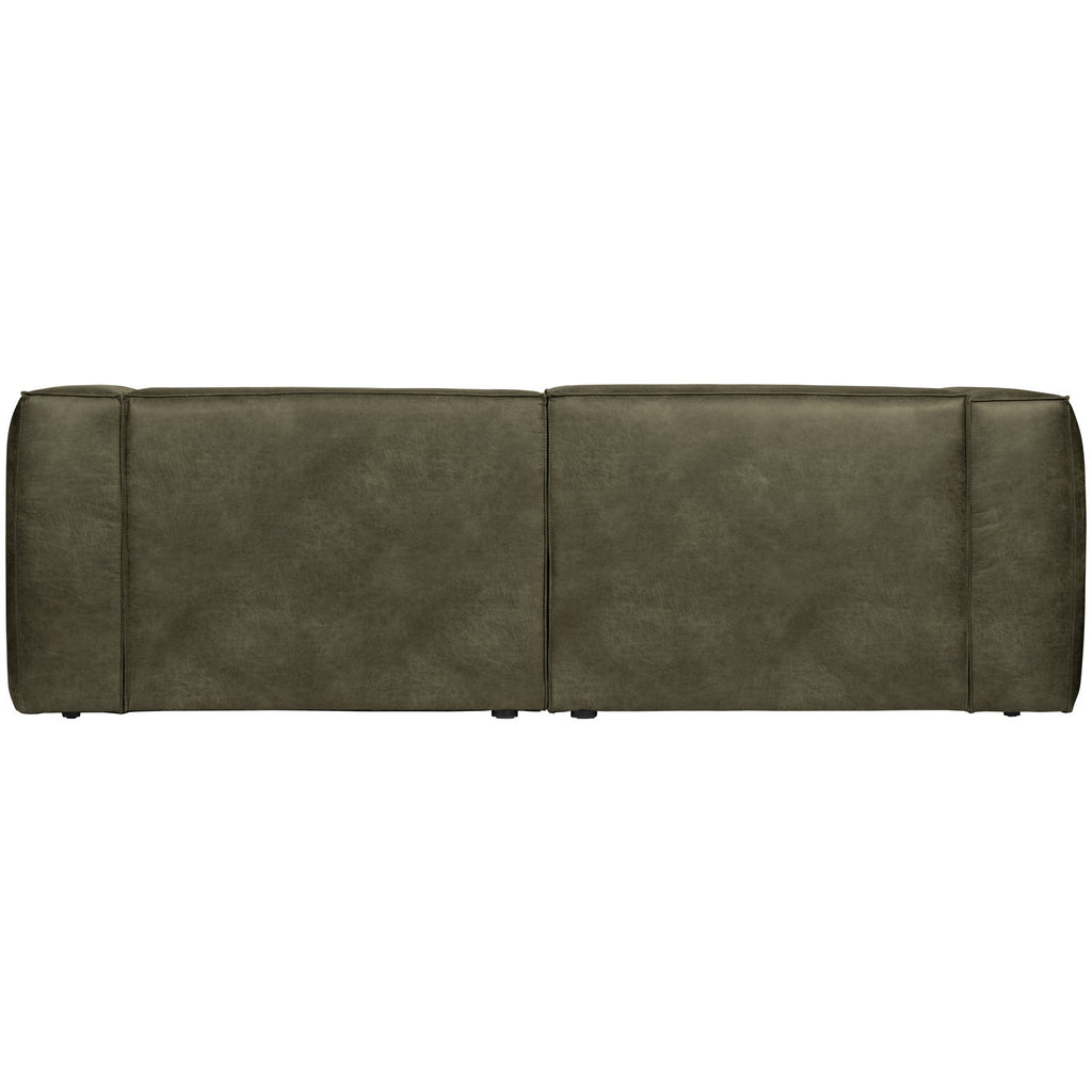 BEAN 3.5-SEATER SOFA ECO LEATHER ARMY