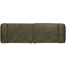 Load image into Gallery viewer, BEAN 3.5-SEATER SOFA ECO LEATHER ARMY