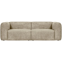 Load image into Gallery viewer, BEAN 3,5-SEATER STRUCTURE VELVET BUTTERMILK
