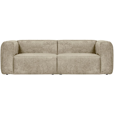BEAN 3,5-SEATER STRUCTURE VELVET BUTTERMILK