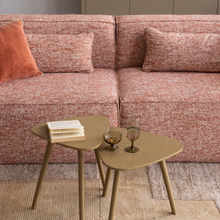 Load image into Gallery viewer, NILA SIDE TABLES WOOD MUD - SET OF 2