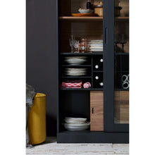 Laden Sie das Bild in den Galerie-Viewer, JAMES CABINET BLACK/WALNUT [fsc]