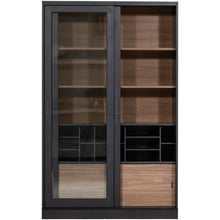 Laden Sie das Bild in den Galerie-Viewer, JAMES CABINET BLACK/WALNUT [fsc]