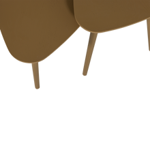 Load image into Gallery viewer, NILA SIDE TABLES WOOD MUD - SET OF 2