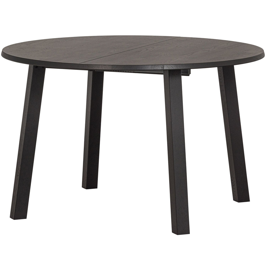LANGE JAN O EXTENDABLE DINING TABLE OAK BLACKNIGHT [fsc]