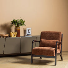 Charger l'image dans la galerie, MARK ARMCHAIR CHENILLE BROWN