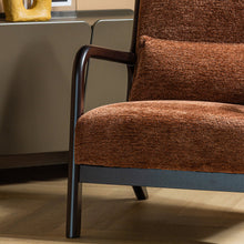 Charger l'image dans la galerie, MARK ARMCHAIR CHENILLE BROWN