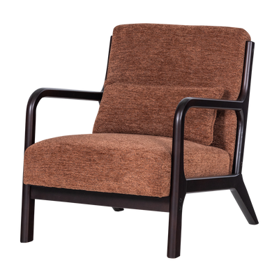MARK ARMCHAIR CHENILLE BROWN
