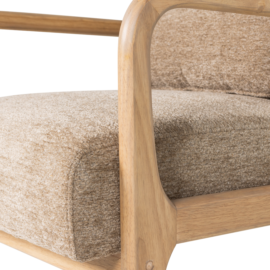 MARK ARMCHAIR CHENILLE SAND