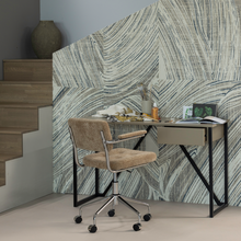 Load image into Gallery viewer, KOVA OFFICE CHAIR WOVEN RIB FABRIC DARK SAND