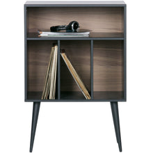 Laden Sie das Bild in den Galerie-Viewer, JAMES SMALL CABINET BLACK/WALNUT [fsc]