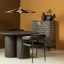 Carica l&#39;immagine nel visualizzatore di Gallery, Sev dining chair artificial leather black