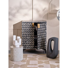 Laden Sie das Bild in den Galerie-Viewer, NEVA SIDE TABLE BLACK/WHITE