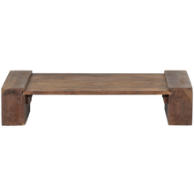 Laden Sie das Bild in den Galerie-Viewer, CUNO COFFEE TABLE LOW MANGO WOOD DARK BROWN