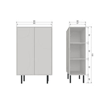 Laden Sie das Bild in den Galerie-Viewer, CADIZ STORAGE CABINET PINE MIST [fsc]