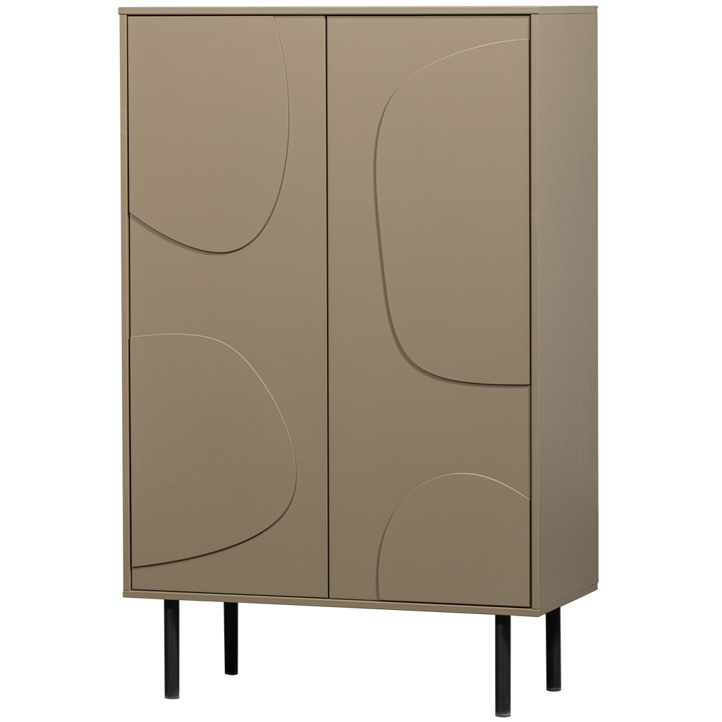 CADIZ STORAGE CABINET PINE MUD [fsc]