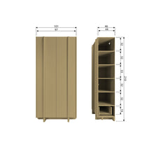 Laden Sie das Bild in den Galerie-Viewer, BASU STORAGE CABINET PINE MOSS [fsc]