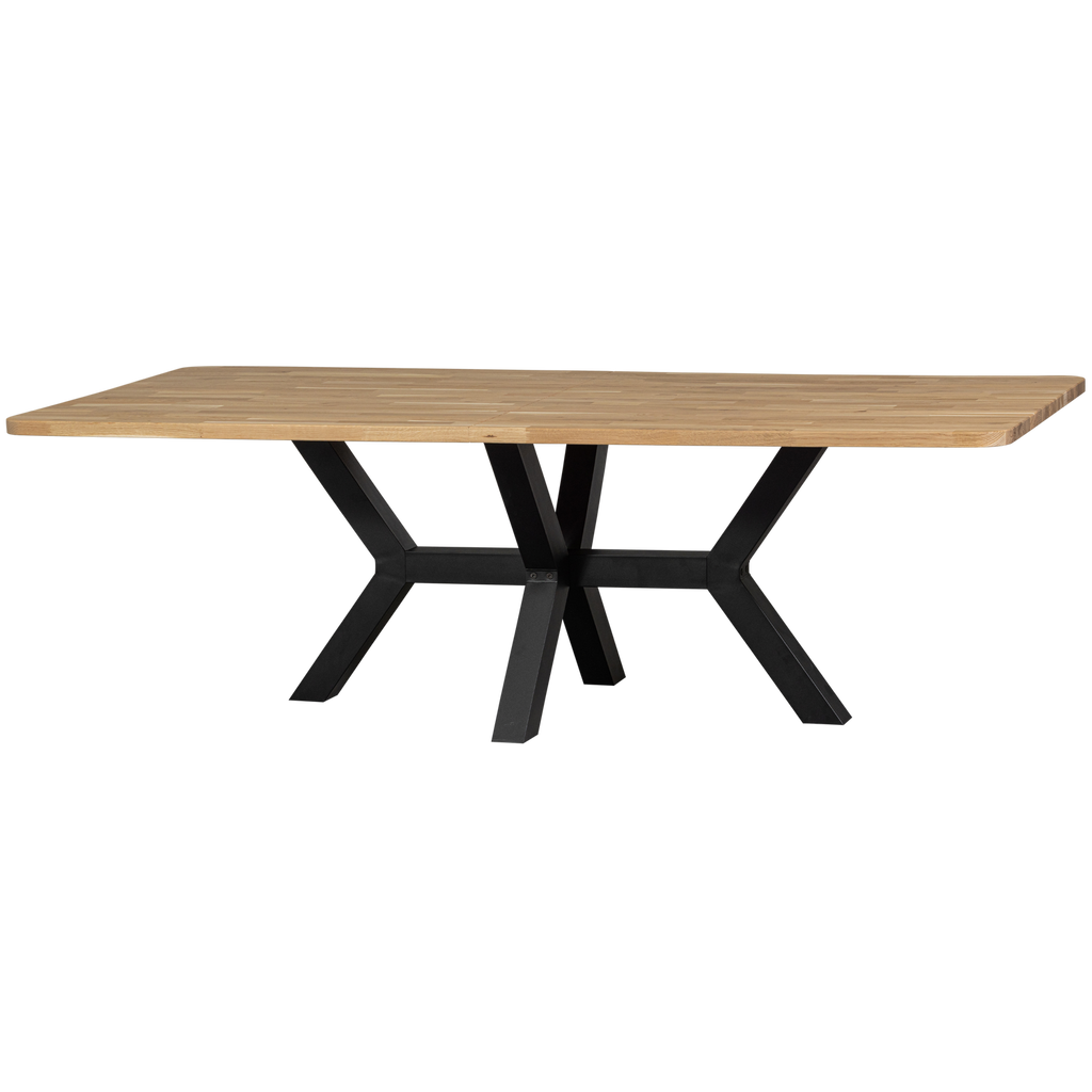 COMBI-TABLO: XL TABLE TOP OAK 240X100 & ZEELAND LEG [fsc]