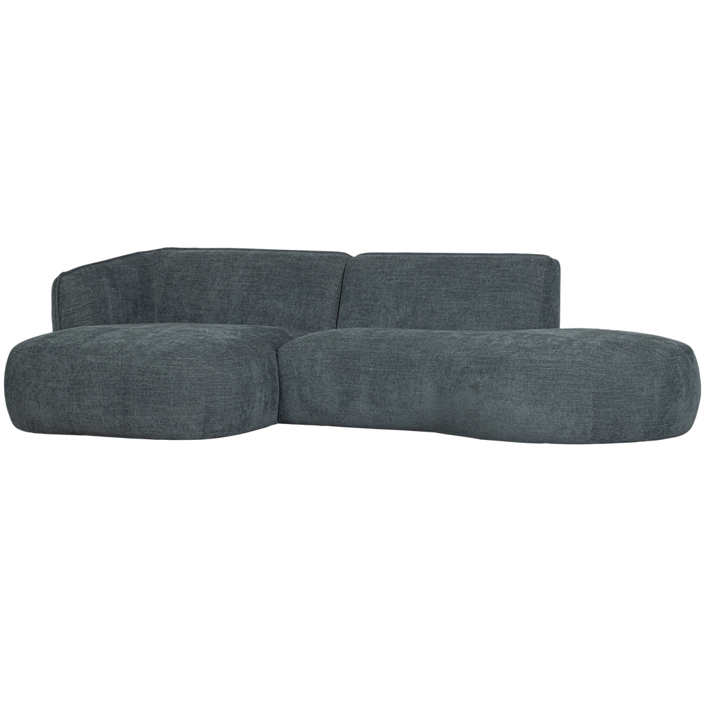 POLLY CHAISE LONGUE LEFT BLUE/GREEN