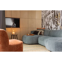 Laden Sie das Bild in den Galerie-Viewer, POLLY CHAISE LONGUE LEFT BLUE/GREEN