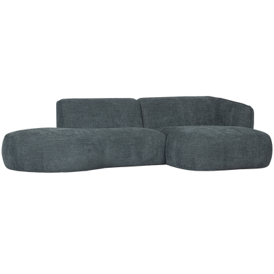 POLLY CHAISE LONGUE RIGHT BLUE/GREEN
